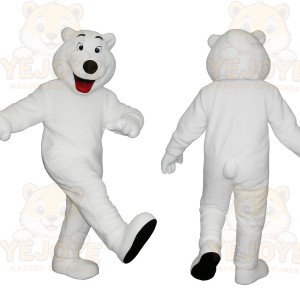 White Polar Bear Mascot Costume