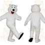 White Polar Bear Mascot Costume