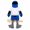 Blue Black White Gray Eagle Mascot Costume Blue Black White Gray Eagle Mascot Costume