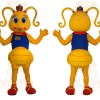 Yellow Blue Red Queen Bee Mascot Costume
