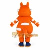 Orange White Cat Mascot Costume Orange White Cat Mascot Costume