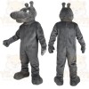 Gray Hippopotamus Mascot Costume