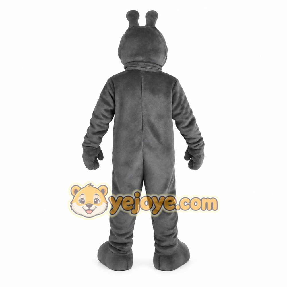 Gray Hippopotamus Mascot Costume Gray Hippopotamus Mascot Costume