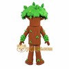 Brown Green Tree Mascot Costume Brown Green Tree Mascot Costume