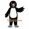 Black White Gray Red Eyed Penguin Mascot Costume Black White Gray Red Eyed Penguin Mascot Costume
