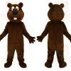 Brown Beaver Mascot Costume