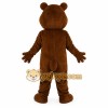 Brown Beaver Mascot Costume Brown Beaver Mascot Costume