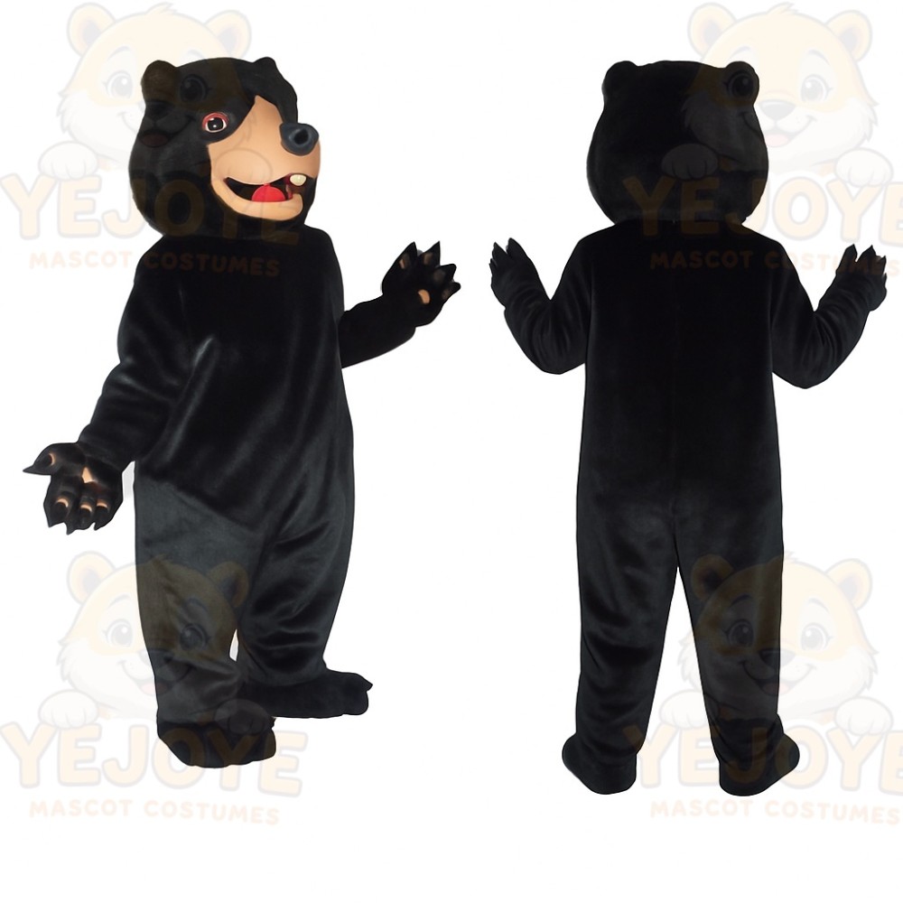 Black Bear Mascot Costume