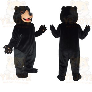 Black Bear Mascot Costume