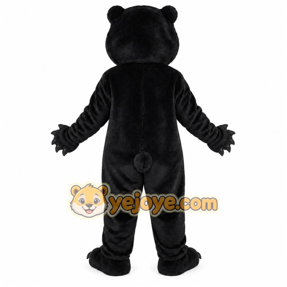 Black Bear Mascot Costume Black Bear Mascot Costume