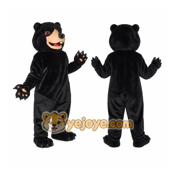 Black Bear Mascot Costume