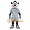 Black White Gray Soccer Ball Mascot Costume Black White Gray Soccer Ball Mascot Costume