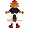 Brown Black Baseball Beaver Mascot Costume Brown Black Baseball Beaver Mascot Costume