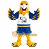 Yellow Blue White Eagle Mascot Costume Yellow Blue White Eagle Mascot Costume