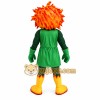 Orange Yellow Green Sun Mascot Costume
