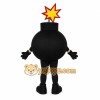 Black Yellow Red Exploding Bomb Mascot Costume Black Yellow Red Exploding Bomb Mascot Costume
