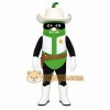 Green White Chili Cowboy Mascot Costume Green White Chili Cowboy Mascot Costume