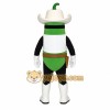 Green White Chili Cowboy Mascot Costume Green White Chili Cowboy Mascot Costume