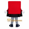 Red Black Square Character Mascot Costume Red Black Square Character Mascot Costume