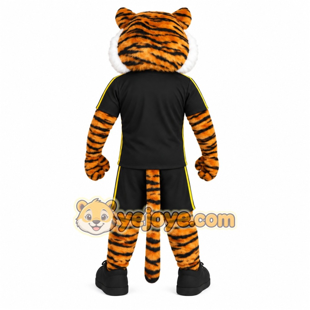 Orange Black White Sports Tiger Mascot Costume Orange Black White Sports Tiger Mascot Costume