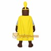 Brown Yellow Gray Knight Mascot Costume Brown Yellow Gray Knight Mascot Costume