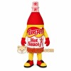 Red Yellow Hot Sauce Bottle Mascot Costume