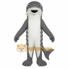 Gray White Whiskered Catfish Mascot Costume Gray White Whiskered Catfish Mascot Costume