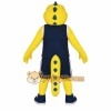 Yellow Navy Alligator Mascot Costume