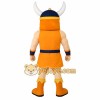 Orange Navy Viking Mascot Costume