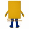 Yellow Blue Light Switch Mascot Costume Yellow Blue Light Switch Mascot Costume