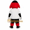 Red Black White Sport Dog Mascot Costume Red Black White Sport Dog Mascot Costume