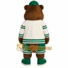 Brown Green Beaver Mascot Costume Brown Green Beaver Mascot Costume