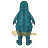 Teal Beige T Rex Dinosaur Mascot Costume