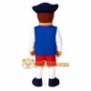Navy Blue Red White Colonial Gentleman Mascot Costume Navy Blue Red White Colonial Gentleman Mascot Costume