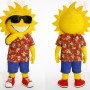 Yellow Red Blue Sun Mascot Costume