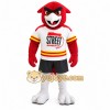 Red White Black Cardinal Bird Mascot Costume Red White Black Cardinal Bird Mascot Costume