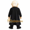 Black White Brown Judge Mascot Costume Black White Brown Judge Mascot Costume
