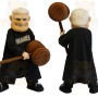 Black White Brown Judge Mascot Costume