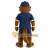 Brown Navy Yellow Otter Mascot Costume Brown Navy Yellow Otter Mascot Costume