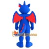 Blue Red Dragon Mascot Costume Blue Red Dragon Mascot Costume