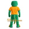 Green Orange Snake Mascot Costume Green Orange Snake Mascot Costume
