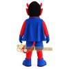 Red Blue White Devil Mascot Costume