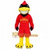 Red Yellow Cardinal Bird Mascot Costume Red Yellow Cardinal Bird Mascot Costume