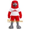 Red White Eagle Mascot Costume Red White Eagle Mascot Costume
