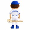 Blue White Baseball Player Mascot Costume Blue White Baseball Player Mascot Costume