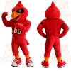 Red Orange Cardinal Bird Mascot Costume