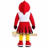 Red Yellow Cardinal Cheerleader Mascot Costume Red Yellow Cardinal Cheerleader Mascot Costume