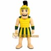 Yellow Green Warrior Mascot Costume Yellow Green Warrior Mascot Costume