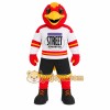 Red Yellow Cardinal Bird Mascot Costume Red Yellow Cardinal Bird Mascot Costume