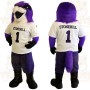 Purple White Eagle Mascot Costume